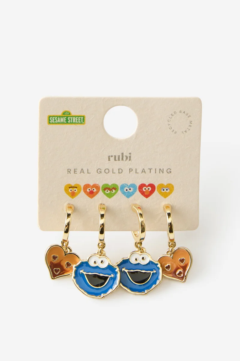 روبي 2Pk Mid Earring